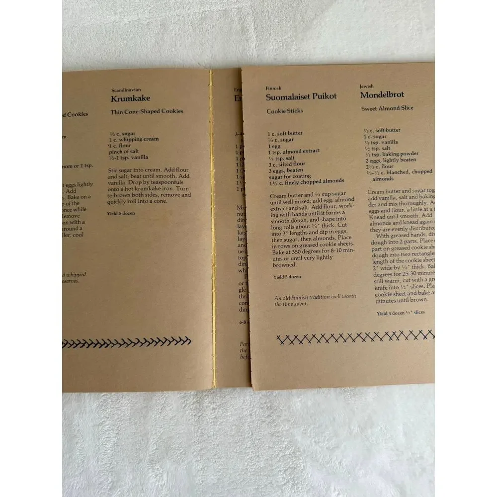 Minnesota Heritage Cookbook Hand‑Me‑Down Recipes 1979 American Cancer‎ Society